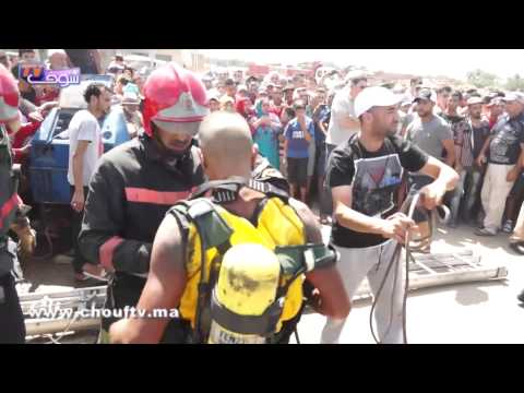 شاهد مقتل عاملي نظافة داخل بالوعة الواد الحار