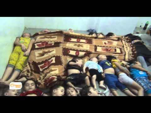 شاهد عامان على مجزرة الكيميائي والعالم ملتزم الصمت