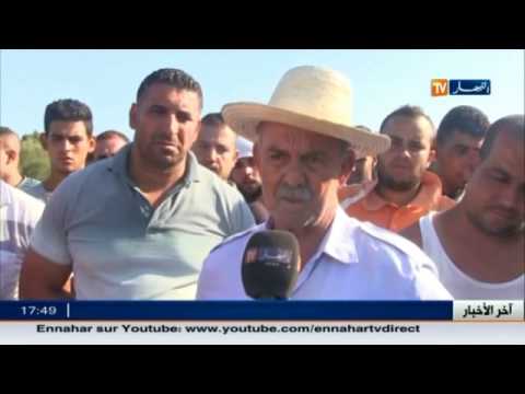 سكان قرية تابوقيرت يغلقون الطريق السريع