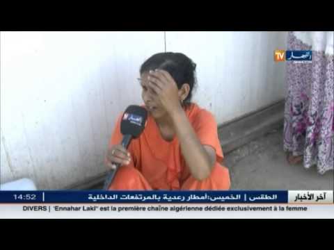 شاهد عائلة عبد الحليم تسكن في ملعب بلدية عين البرد