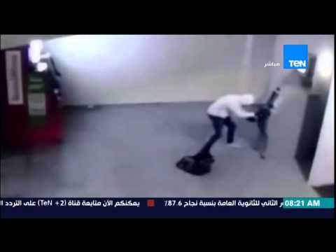 سارق برازيلي يقتحم صرافًا آليًا بواسطة الديناميت