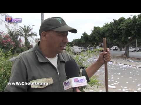 شاهد عمال النظافة يعبرون عن معاناتهم من الانتخابات