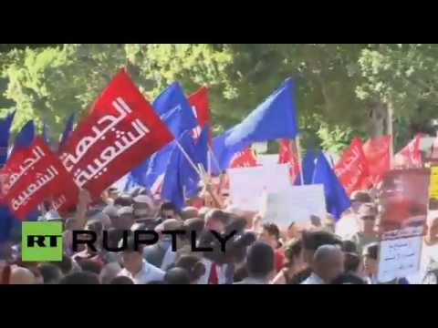 تنظيم مظاهرات في تونس رفضًا لقانون المصالحة الأخير