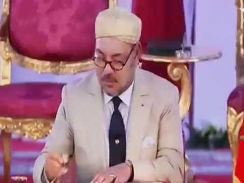 شاهد الملك محمد السادس يجتمع مع رئيس فرنسا