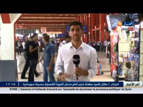 شاهد رصد أجواء المسافرين في محطة الخروبة