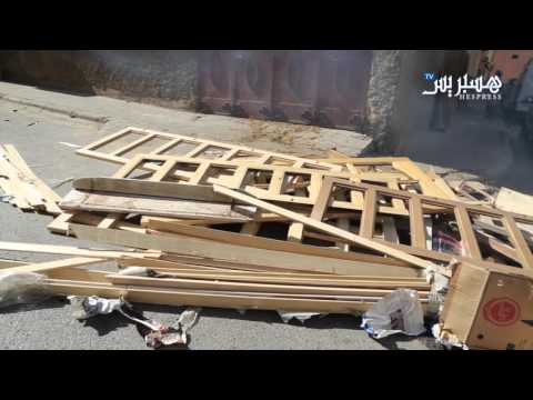 شاهد شوي رؤوس الأضاحي  في يوم عيد الأضحى في المغرب