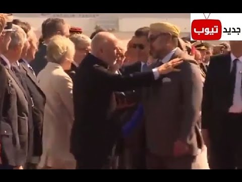 شاهد كيف سلم بن جلون على الملك محمد السادس