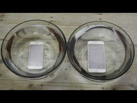 شاهد iphone 6s ينجح في اختبار الماء