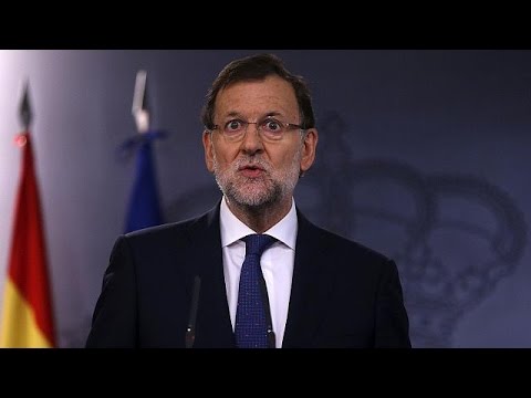 شاهد رئيس الوزراء الإسباني يرفض انفصال كاتالونيا