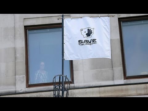 شاهد شل توقف التنقيب في القطب الشمالي