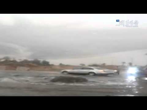 شاهد مخلفات أمطار في مراكش