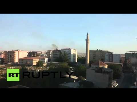الجيش التركي ينتشر في سيلفان ذات الغالبية الكردية