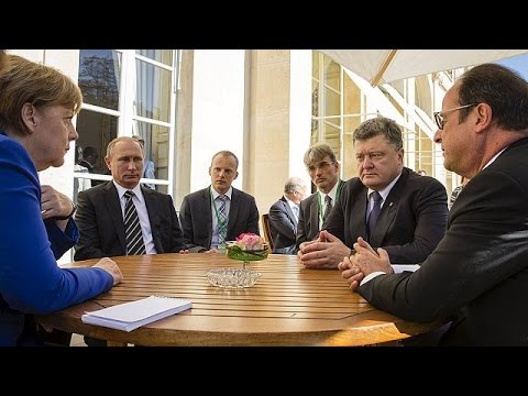 شاهداتفاق على سحب الأسلحة الخفيفة من مناطق النزاع في الشرق الأوكراني