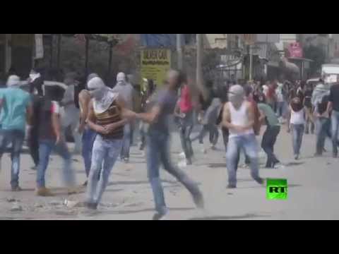 مواجهات بين الفلسطينيين والجيش الإسرائيلي على حاجز قلنديا