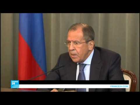 شاهد لافروف ينفي تأكيد وجود الجيش السوري الحر