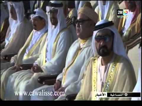 الملك محمد السادس يحضر احتفالات  دولة الإمارات