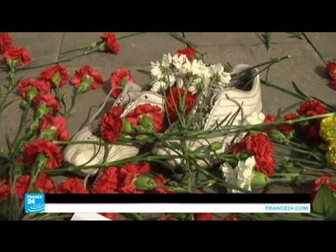 شاهد جنازات مهيبة لضحايا تفجيري أنقرة