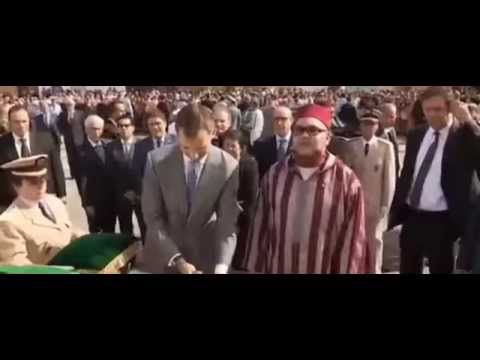شاهد رد الملك محمد السادس على شابة  وقفت أمام الملك الإسباني