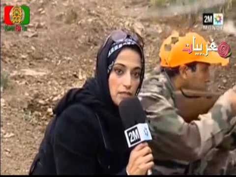 شاهد مذيعة أم تو تهرب أثناء إطلاق الرصاص