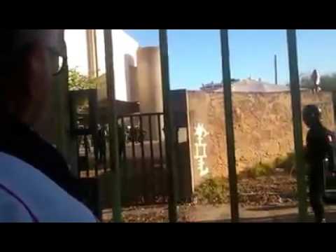 شاهد لحظة اقتحام كلية الطب في الرباط