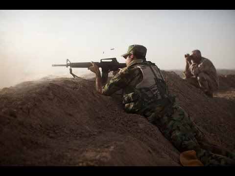 شاهد القوات العراقية تضيق الخناق على داعش