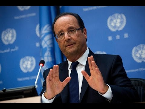 شاهد الرئيس الفرنسي يؤكد أنَّ الرئيس الأسد مشكلة