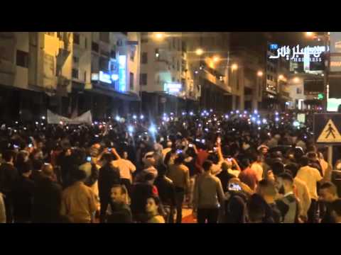 شاهد اشتباكات بين الأمن ومُناهضِي أمانديس