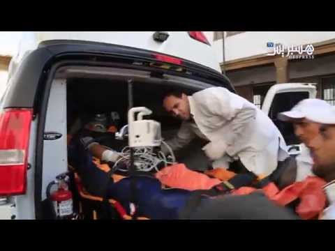 شاهد حادثة خطيرة وسط الرباط