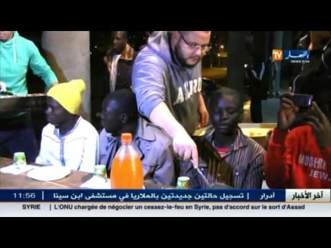 شاهد متطوعون يقدمون وجبات ساخنة للاجئين في بجاية