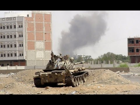 شاهد اللمسات الأخيرة لمعركة تحرير مدينة تعز