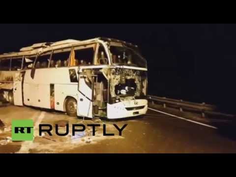 بالفيديو مقتل 7 أشخاص إثر حادث سير في مقاطعة تولا الروسية