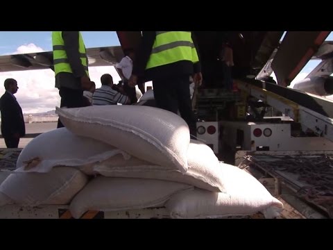روسيا ترسل طائرة محملة بأطنان من المساعدات الإنسانية إلى اليمن