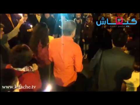 شاهد علم فرنسا من كازا إلى باريس