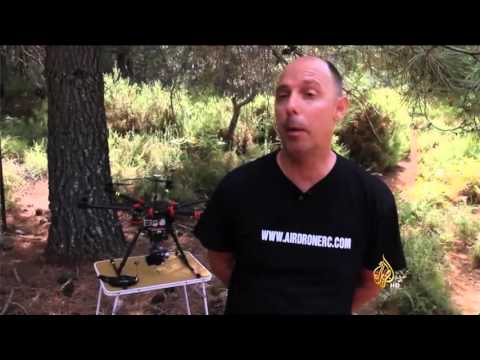 فيديو طائرات دون طيار لمراقبة الحيوانات المريضة في إسبانيا