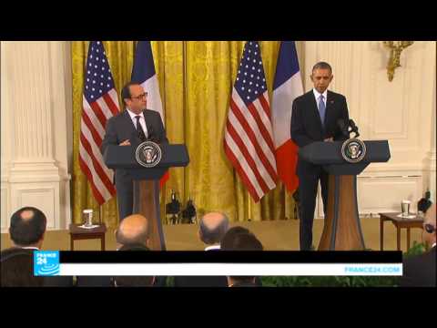 شاهد هولاند وأوباما يؤكدان تكثيف تبادل المعلومات الاستخباراتيةشاهد هولاند وأوباما يؤكدان تكثيف تبادل المعلومات الاستخباراتية