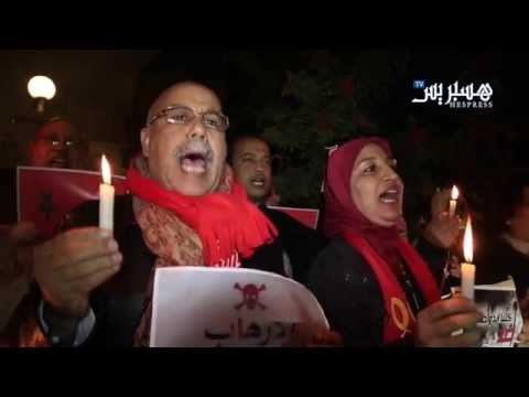 مغاربة يتضامنون مع تونس