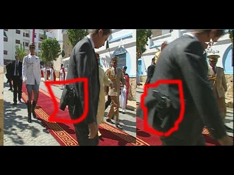 شاهد سلاح الحارس الشخصي لملك محمد السادس
