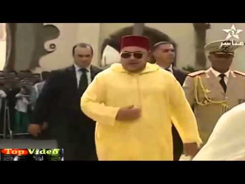 شااهد اللقطة المحذوفة التي أربكت حراس الملك محمد السادس