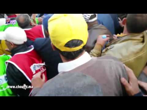 شاهد سوء تنظيم المسيرة العمالية في الدار البيضاء