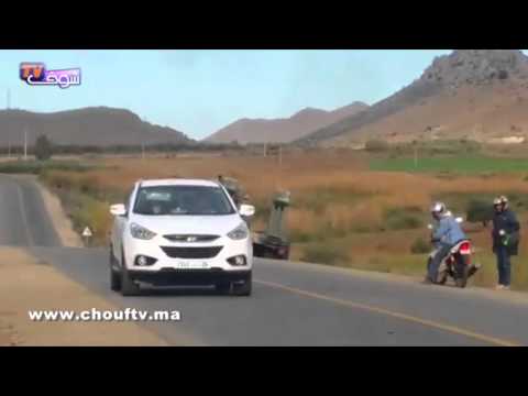 بالفيديو حادثة سير خطيرة بين شاحنة عسكرية وسيارتين في مريرت