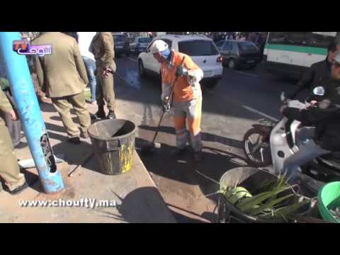 شاهد حادثة مروعة هزت مدينة الدار البيضاء