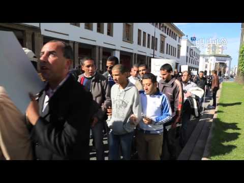 شاهد مسيرة المكفوفين في اليوم العالمي للمعاق