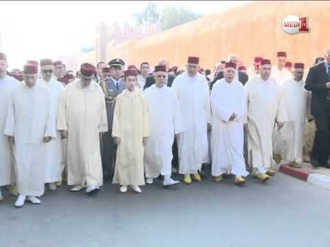 شاهد إقامة صلاة الاستسقاء في المسجد الأعظم في سلا