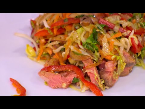 شاهد طريقة تحضير سلطة تايلندي باردة