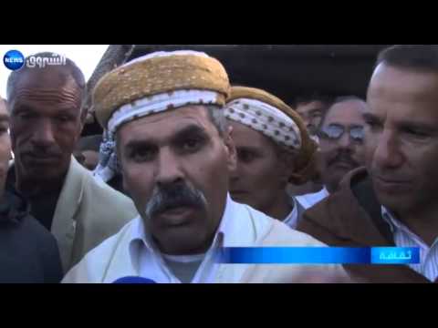 حلقة المداحين تتشكل في مهدية في ولاية تيارت