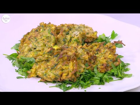 طريقة عمل اقراص الكوسة المقلية