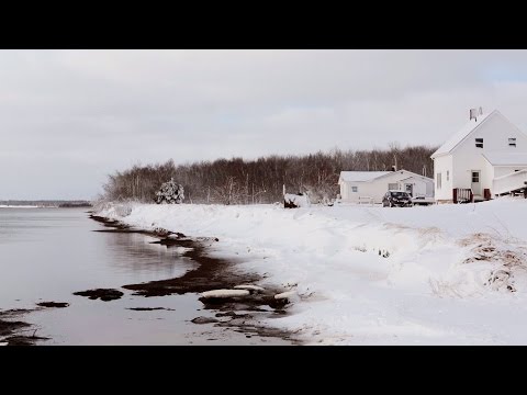 شاهد التغير المناخي يتسبب في تآكل جزيرة لينوكس