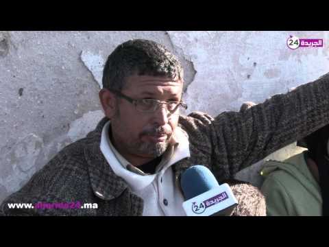 شاهد مواطن مغربي دون مأوى يبيت في مقبرة رفقة رضيعة