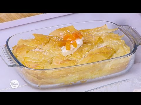 شاهد جلاش بحشو المشمشية والقشطة