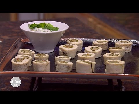 طريقة عمل صدور دجاج مع ورق عنب